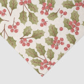  Holly Waterverf Tissuepapier (Detail)