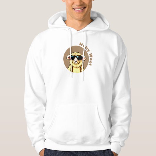 Holly Wood Sheep Hoodie (Voorkant)