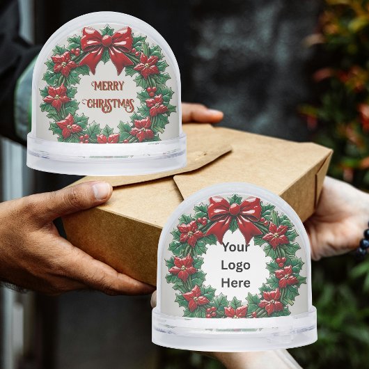 Holly Wreath Red Ribbon Appréciation du client Cad