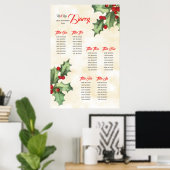 Holly-zitrooster Poster (Thuiskantoor)