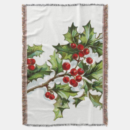 HollyBerries_001 Deken (Voorkant Verticaal)