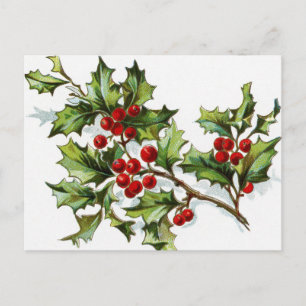 HollyBerries 002 Briefkaart
