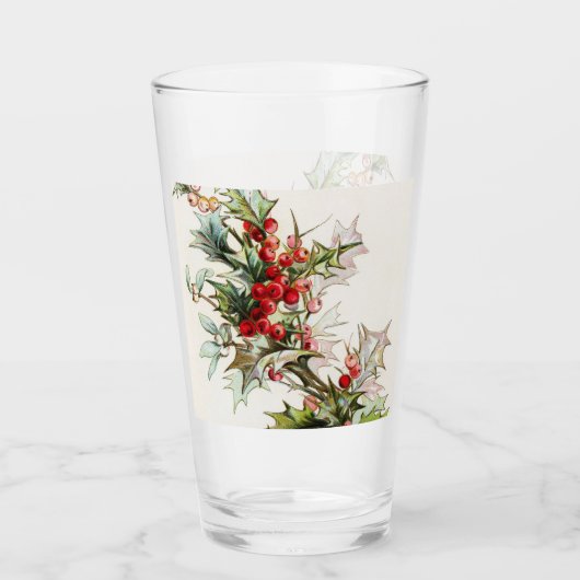 HollyBerries Glas (Voorkant)