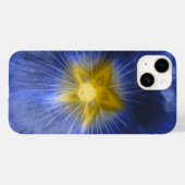 Hollyhock Flower Beauful Blue Case-Mate iPhone Case (Achterkant (horizontaal))