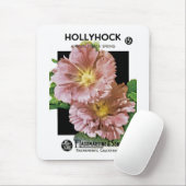Hollyhock Seed Packet Muismat (Met muis)