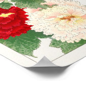 Hollyhock van Tanigami Konan Poster (Hoek)