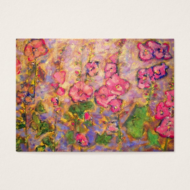 hollyhocks florissant (Devant)