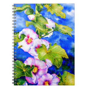 Hollyhocks Notitieboek