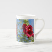 Hollyhocks os chine mug (Droite)