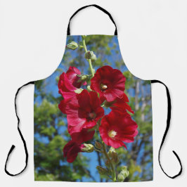 Hollyhocks-schort Schort