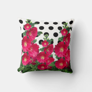 Hollyhocks Sierkussen