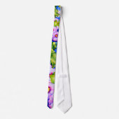 Hollyhocks Stropdas (Achterkant)