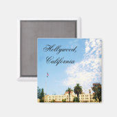 HOLLYWOOD, aimant CALIFORNIE (Recto/Verso)