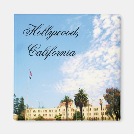 HOLLYWOOD, aimant CALIFORNIE (Devant)