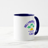 Hollywood Beach Floride Café Mug (Devant droit)