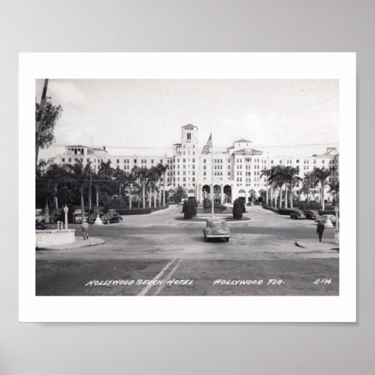 Hollywood Beach Hotel, Florida  Poster (Voorkant)