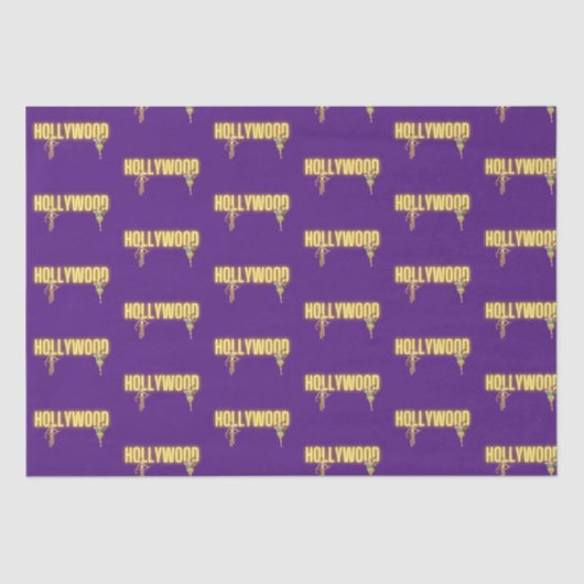 Hollywood Beauties & Neon Tissuepapier (Voorkant)