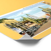 Hollywood Blvd. Briefkaart Poster (Hoek)