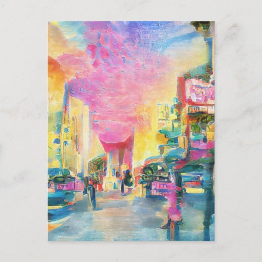 Hollywood Boulevard Briefkaart (Voorkant)