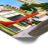 Hollywood Boulevard, Los Angeles Poster (Hoek)