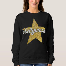 Hollywood Boulevard Script en Star Sweatshirt