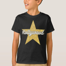 Hollywood Boulevard Script en Star T-Shirt