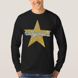 Hollywood Boulevard Script en Star T-Shirt