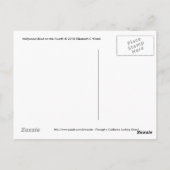 Hollywood Bowl op de vierde plaats Briefkaart (Achterkant)