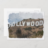 Hollywood Briefkaart (Voorkant / Achterkant)