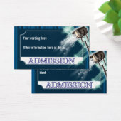 Hollywood bruiloft toegangsbewijs PERSONALISEREN Visitekaartje (Bureau)