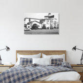 Hollywood, CA Brown Derby Restaurant Uitzicht Canvas Afdruk (Insitu (Slaapkamer))