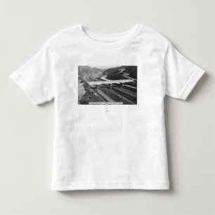 Hollywood, CA Cahuenga Pass Freeway Uitzicht Kinder Shirts