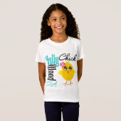 Hollywood CA Chick 1 T-shirt (Voorkant volledig)