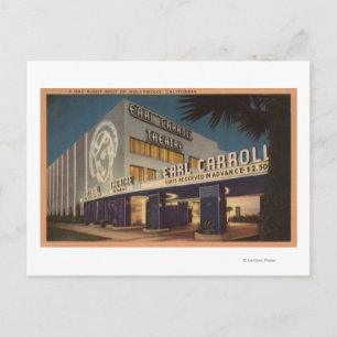 Hollywood, CA - "Een homopavond spot" Briefkaart