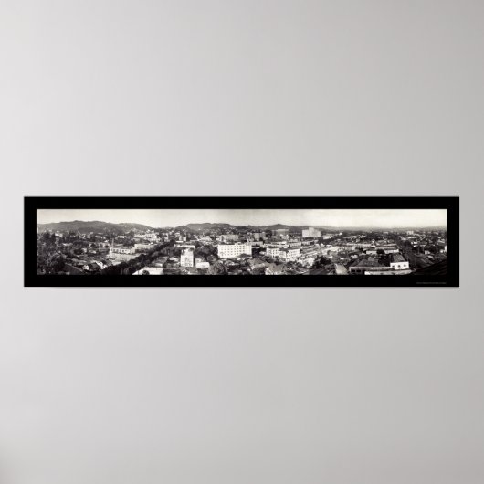 Hollywood, CA Foto 1929 Poster (Voorkant)