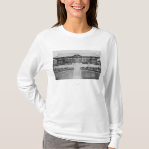 Hollywood, CA Japanse Mansion in Tuinen T-shirt