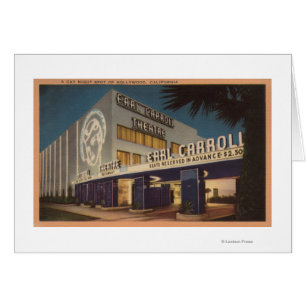 Hollywood, CA - "une tache de nuit gaie "