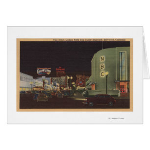 Hollywood, CA-Vine Street, van Sunset