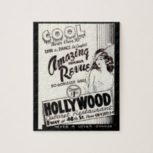 Hollywood Cabaret Restaurant uit 1930 Legpuzzel