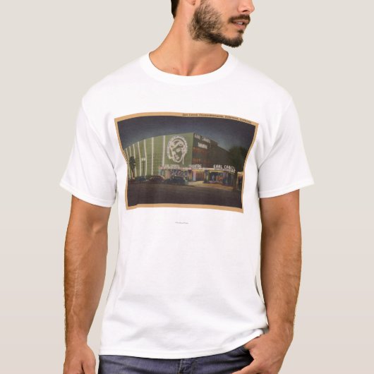 Hollywood, CAEarl Carroll Theater & Restaurant T-shirt (Voorkant)