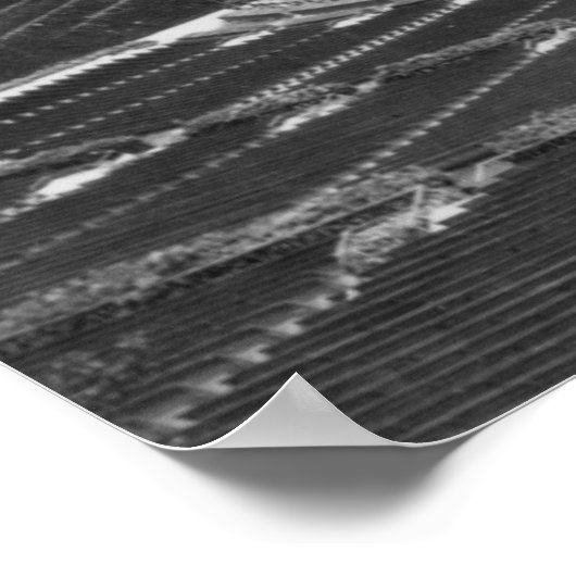 Hollywood, California Hollywood Bowl Uitzicht Poster (Hoek)