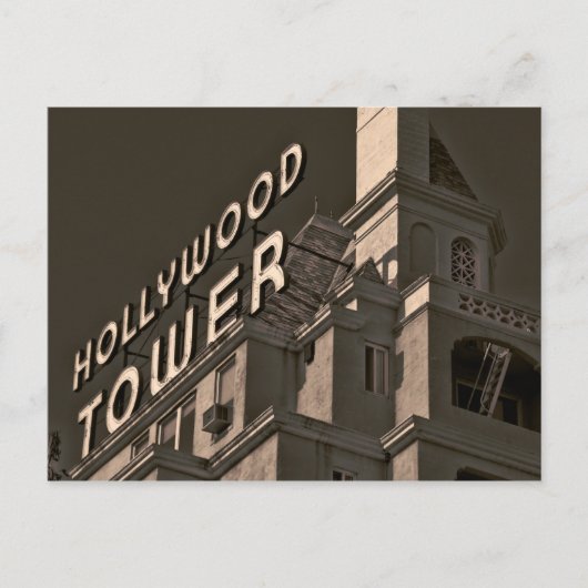 Hollywood, Californië briefkaart (Voorkant)
