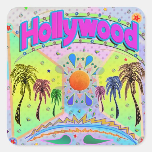 Hollywood Calm Desire Sticker (Voorkant)
