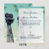 Hollywood  camera Travel poster Kaart (Voorkant / Achterkant)