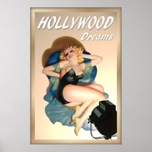 HOLLYWOOD Dromen - Los Angeles Californië Speld U Poster