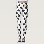 Hollywood Filmmaker Fun Clapperboard Leggings (Voorkant)