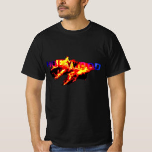 Hollywood Flames T-Shirt pour la valeur masculine