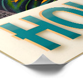 Hollywood Florida Broward County Reisposter Poster (Hoek)