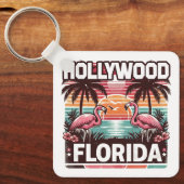 Hollywood Florida Sleutelhanger (Voorkant)