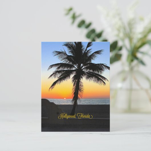 Hollywood, Florida Sunrise Briefkaart (Staand voorkant)